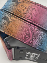 Load and play video in Gallery viewer, Rainbow Rorschach 3D Guitar Strap Limited Edition
