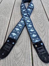 Load image into Gallery viewer, Custom (Your Pet) Face Handmade Guitar Strap
