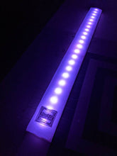 Load image into Gallery viewer, LED Guitar Strap Handmade White One Button Control Rechargable
