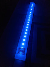Load image into Gallery viewer, LED Guitar Strap Handmade White One Button Control Rechargable
