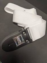 Load image into Gallery viewer, Bright White Handmade Rockit Music Gear Guitar Strap
