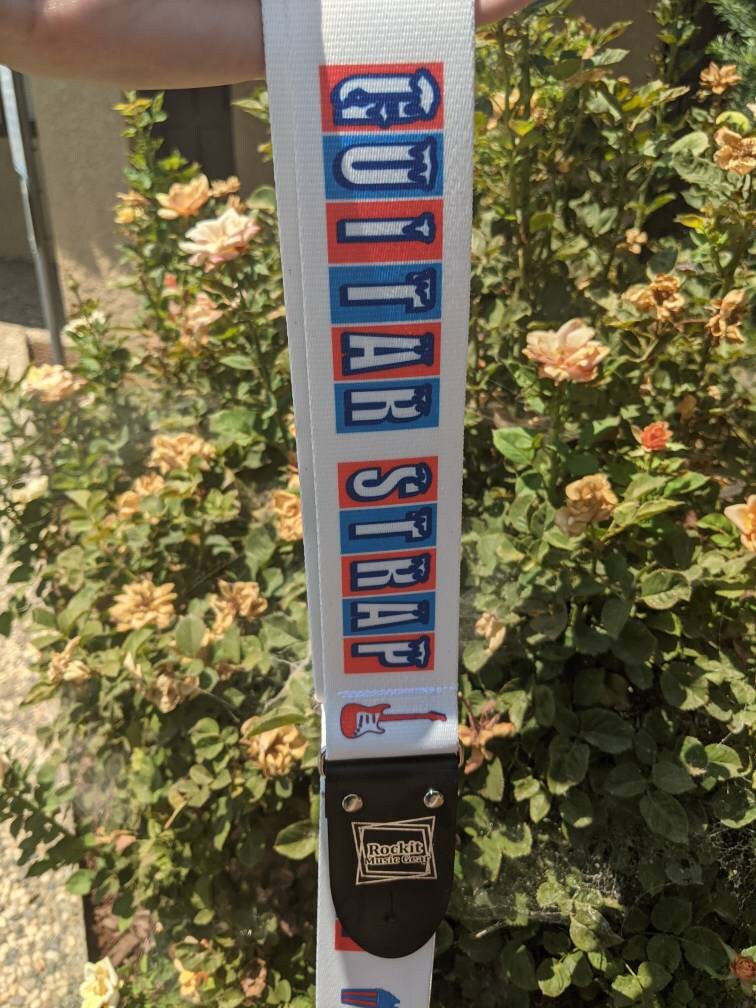 Red White and Blue Slushy Strap on White Left Handed 