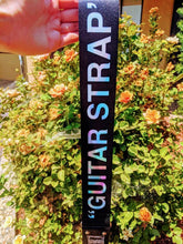 Load image into Gallery viewer, Tye Dye Holographic &quot;Guitar Strap&quot; Printed Guitar Strap
