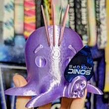 Load image into Gallery viewer, Octopus Guitar Pick Holder Light Purple Silk
