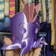 Load image into Gallery viewer, Octopus Guitar Pick Holder Light Purple Silk
