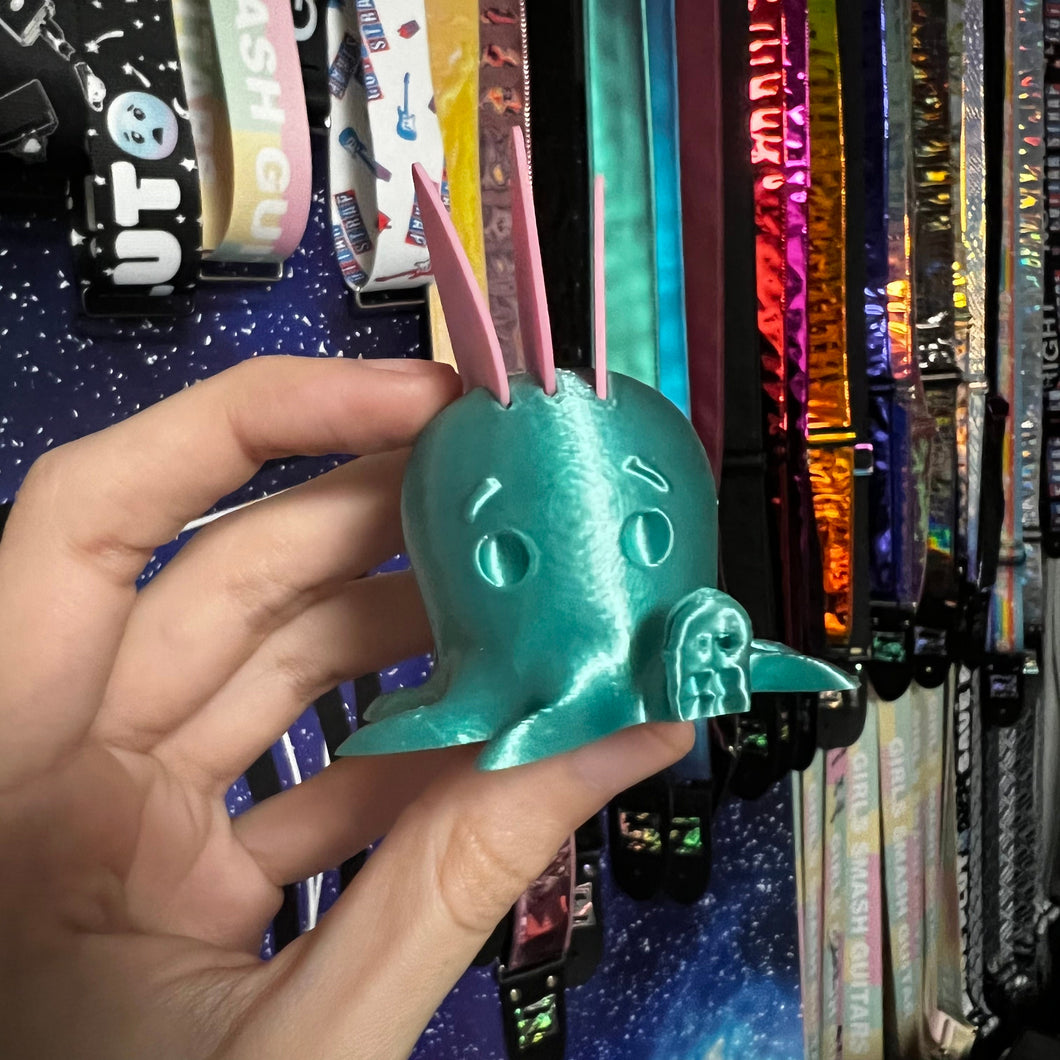 Mini Octopus Pick Holder (Holds 4 Picks) Teal