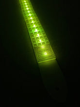 Load image into Gallery viewer, LED Guitar Strap V4 One Button Control Studded Belt Version
