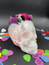 Load image into Gallery viewer, Giant LED Skull Pick Holder - Clear
