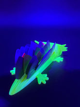 Load image into Gallery viewer, Axolotl Guitar Pick Holder - Neon Yellow
