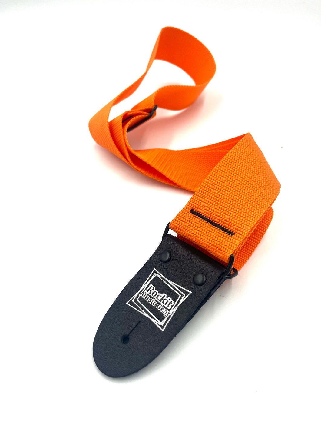 Rockit Music Gear 2 Inch Polypro Guitar Strap - Orange