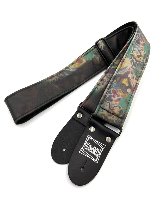 Thermochromic Acid Trip Guitar Strap