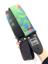 Load image into Gallery viewer, Thermochromic Tye Dye Guitar Strap
