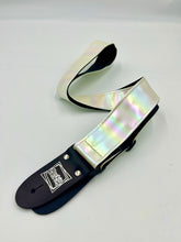 Load image into Gallery viewer, Mother of Iridescent Pearl Premium Guitar Strap
