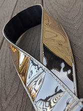 Load image into Gallery viewer, Shiny Gold Handmade Guitar strap
