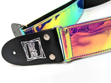 Load image into Gallery viewer, Iridescent Chrome Guitar Strap
