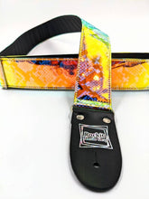 Load image into Gallery viewer, Holographic Snake Guitar Strap
