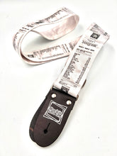 Load image into Gallery viewer, The Receipt Guitar Strap
