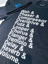 Load image into Gallery viewer, List of Effects Pedals T-Shirt
