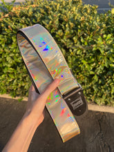 Load image into Gallery viewer, Holographic Gold Guitar Strap
