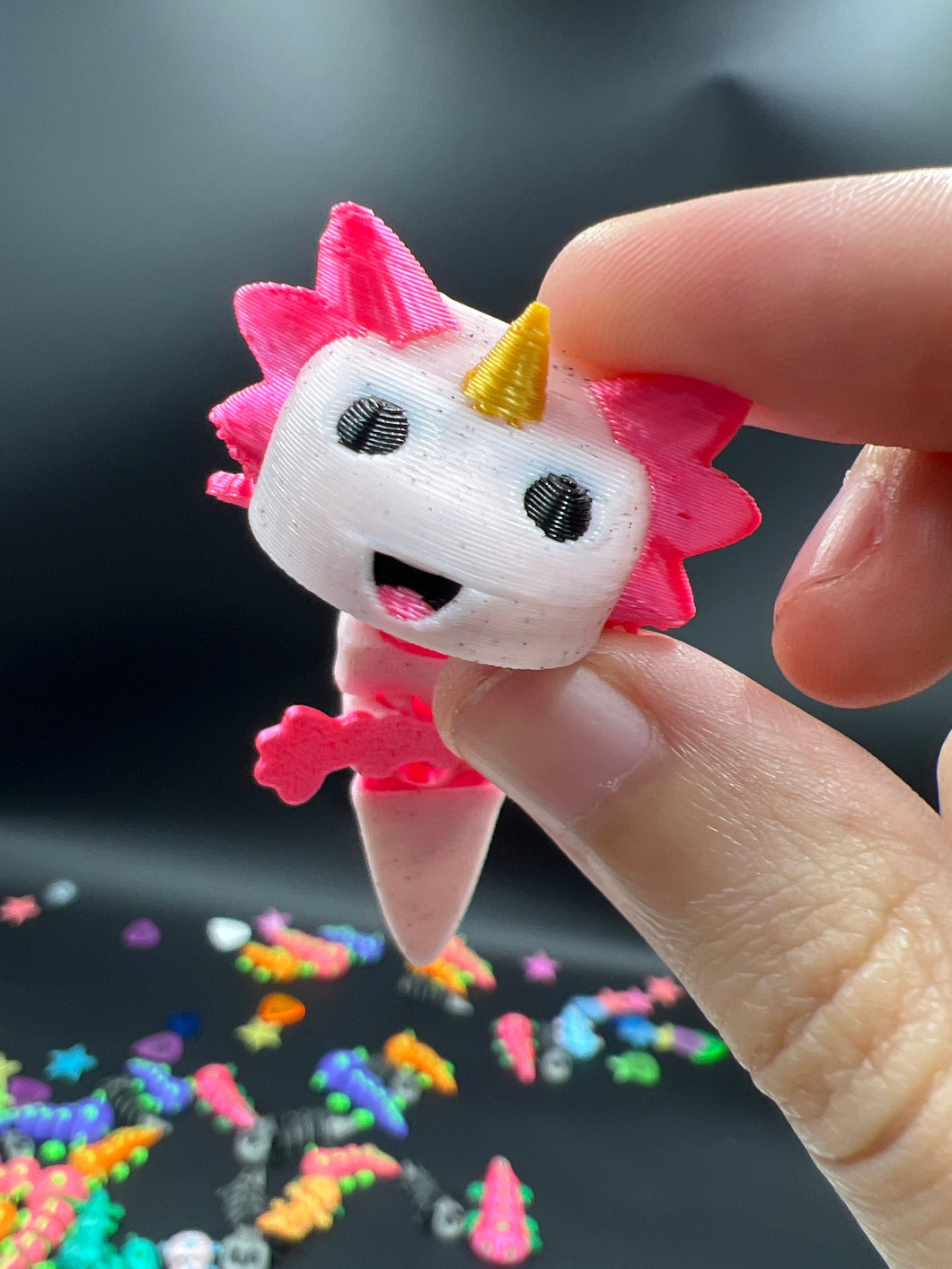 Unicorn Axolotl Articulated Fidget