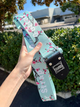 Load image into Gallery viewer, Cherry Blossoms Guitar Strap
