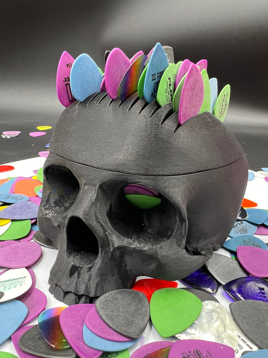 Giant Skull Guitar Pick Holder/Pick Bowl