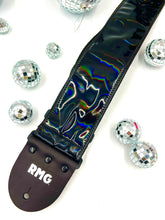 Load image into Gallery viewer, Holographic Black Bass Strap 3” Wide
