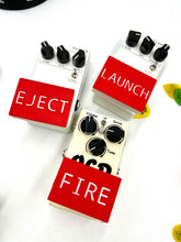 Load image into Gallery viewer, Eject, Fire and Launch Guitar Pedal Buttons
